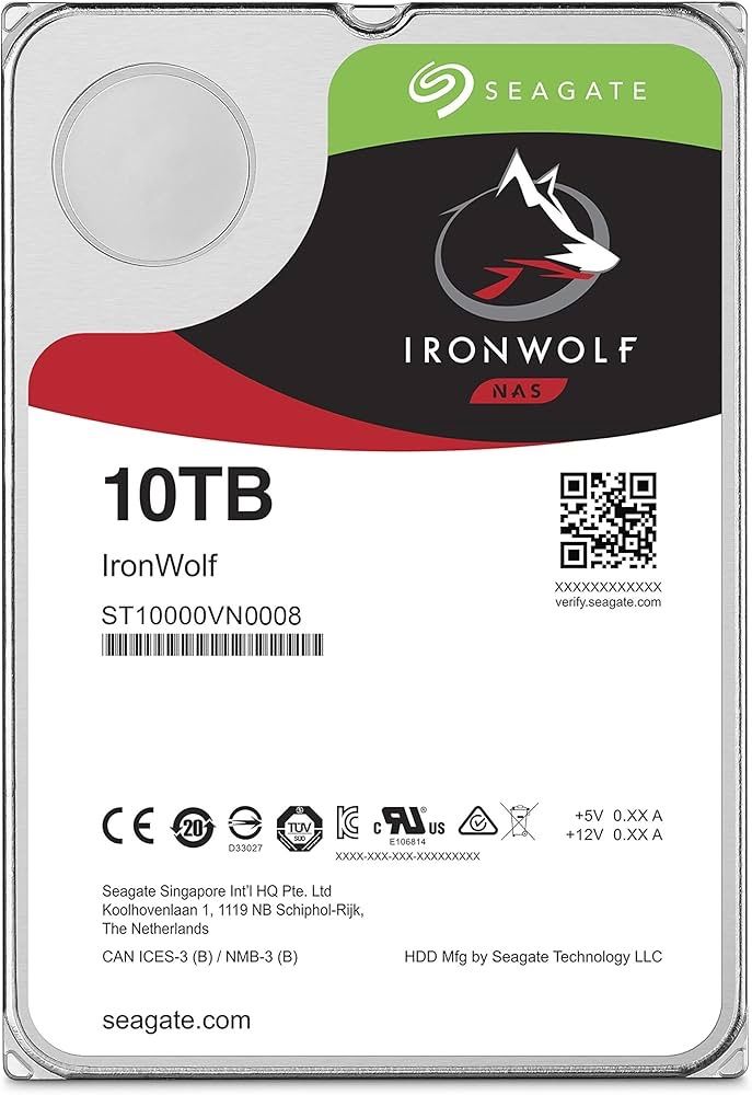 WJ145 Seagate IronWolf 3.5