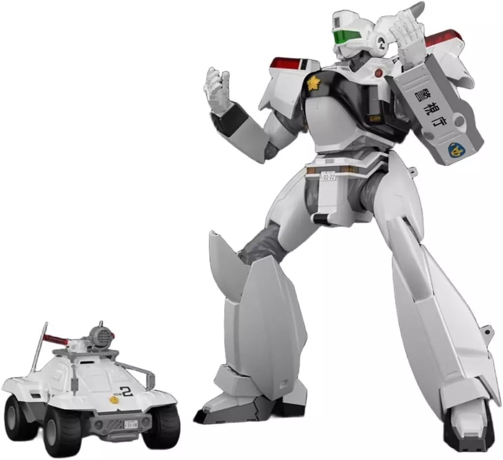 中古】プラモデル 1/43 AV-98 イングラム2号機 + 98式特型指揮車セット