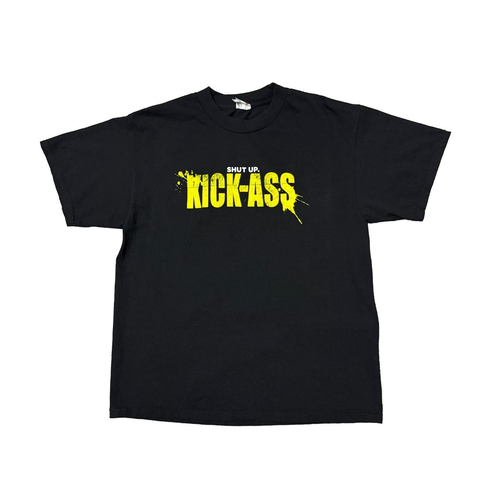 KICK ASS　キックアス　映画　movie　Tシャツ　オフィシャル Kick Ass movie promo tee 当時もの 映画 ムービーT キックアス - メルカリ
