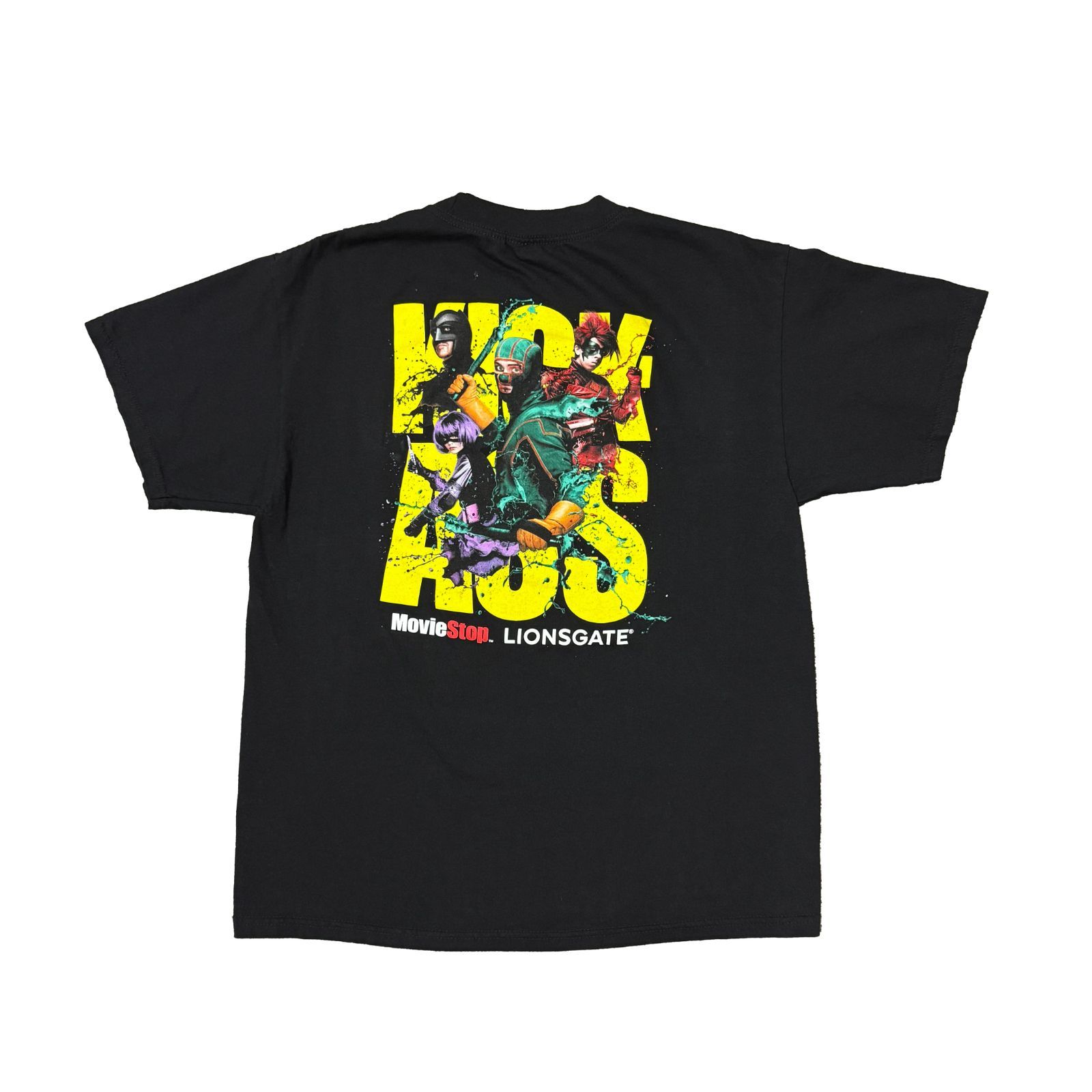 KICK ASS　キックアス　映画　movie　Tシャツ　オフィシャル USED] 2010 