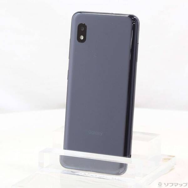中古品〕 Galaxy A21 シンプル 64GB ブラック SCV49 auロック解除SIM