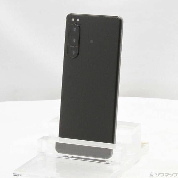 中古品〕 Xperia 5 IV 256GB ブラック XQ-CQ44-B2JPCX0 SIMフリー【344