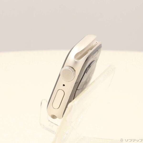 〔 品〕 Apple Watch Series 7 GPS 41 mm スターライトアルミニウムケース バンド無し 344