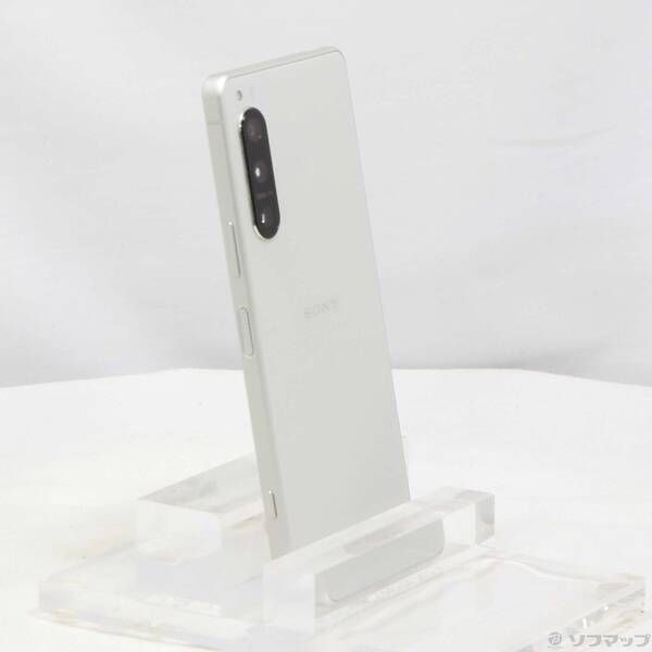 【新品未使用】 Xperia 5 IV softbank　A204SOホワイト 中古品〕 Xperia 5 IV 128GB エクリュホワイト A204SO Softbank SIM