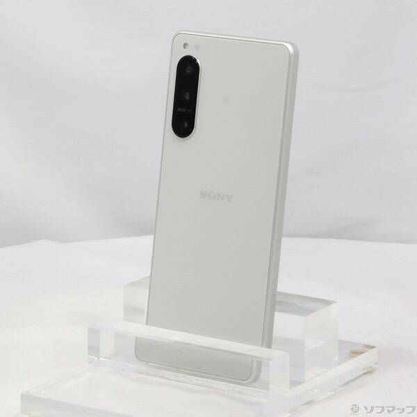 中古品〕 Xperia 5 IV 128GB エクリュホワイト A204SO Softbank SIM