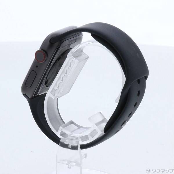 〔 品〕 Apple Watch SE 第1世代 GPS Cellular 44 mm スペースグレイアルミニウムケース ミッドナイトスポーツバンド 377