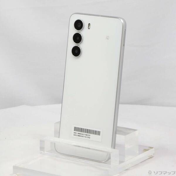 中古品〕 nubia S 5G 128GB ホワイト A403ZT Y!mobile SIMフリー【262