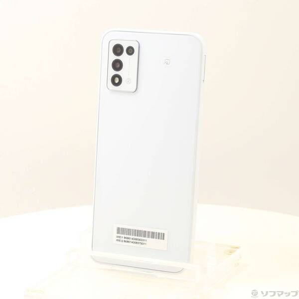 中古品〕 Libero 5G III 64GB ホワイト ZESBY2 Y!mobile SIMフリー