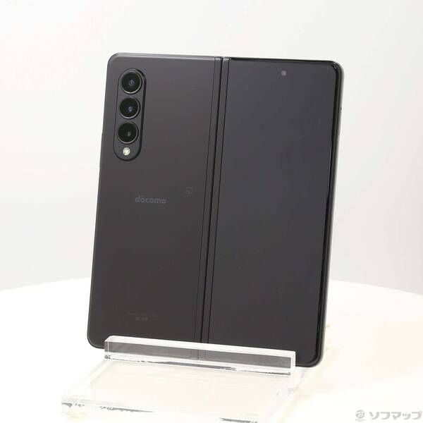 中古品〕 Galaxy Z Fold3 5G 256GB ファントムブラック SC-55B docomo
