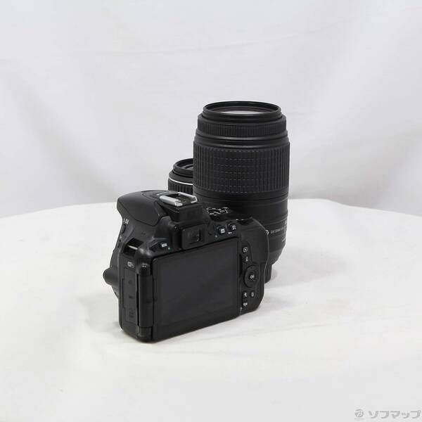 中古品〕 NIKON D5500 ダブルズームキット ブラック【196】 - メルカリ