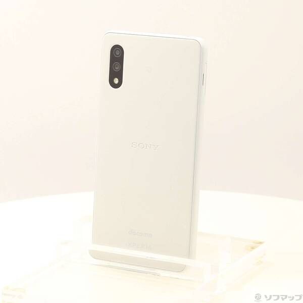 中古品〕 Xperia Ace II 64GB ホワイト SO-41B docomoロック解除SIM