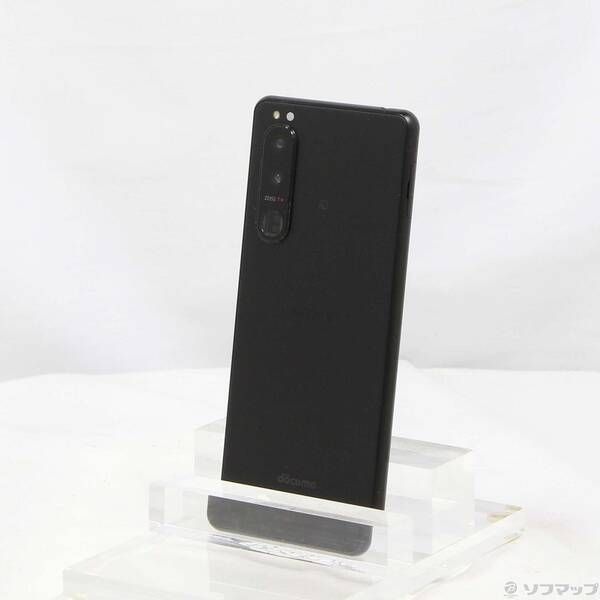 中古品〕 Xperia 5 III 128GB フロストブラック SO-53B docomo SIM