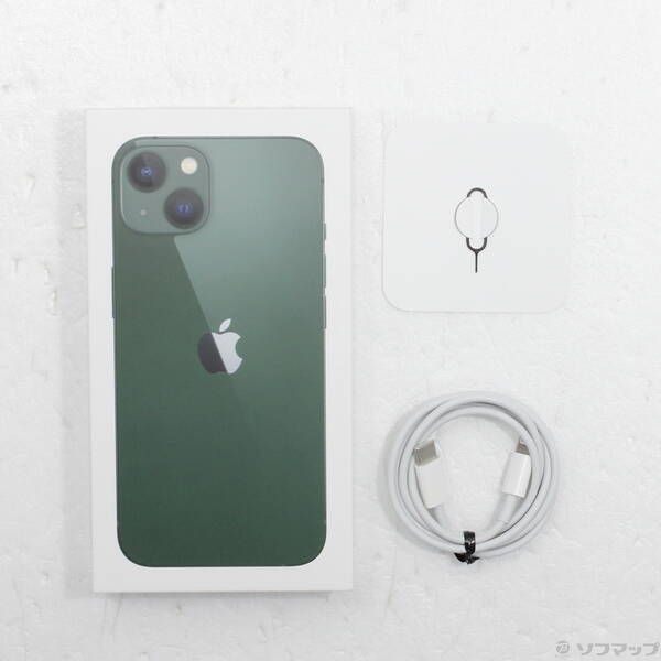 中古品〕 iPhone13 128GB グリーン MNGG3J／A SIMフリー【251】 - メルカリ