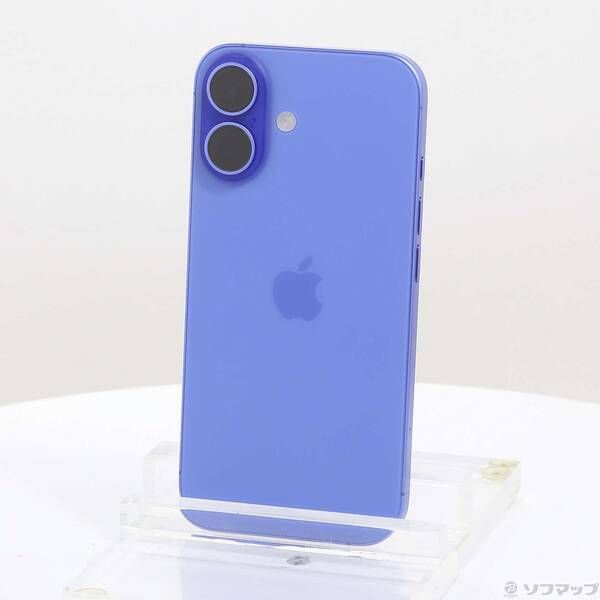 中古品〕 iPhone16 256GB ウルトラマリン MYE03J／A SIMフリー【349