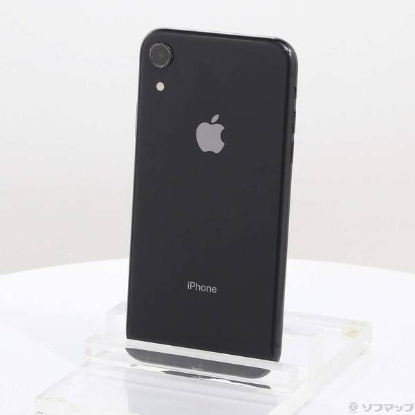 中古品〕 iPhoneXR 64GB ブラック MT002J／A SIMフリー【295】 - メルカリ