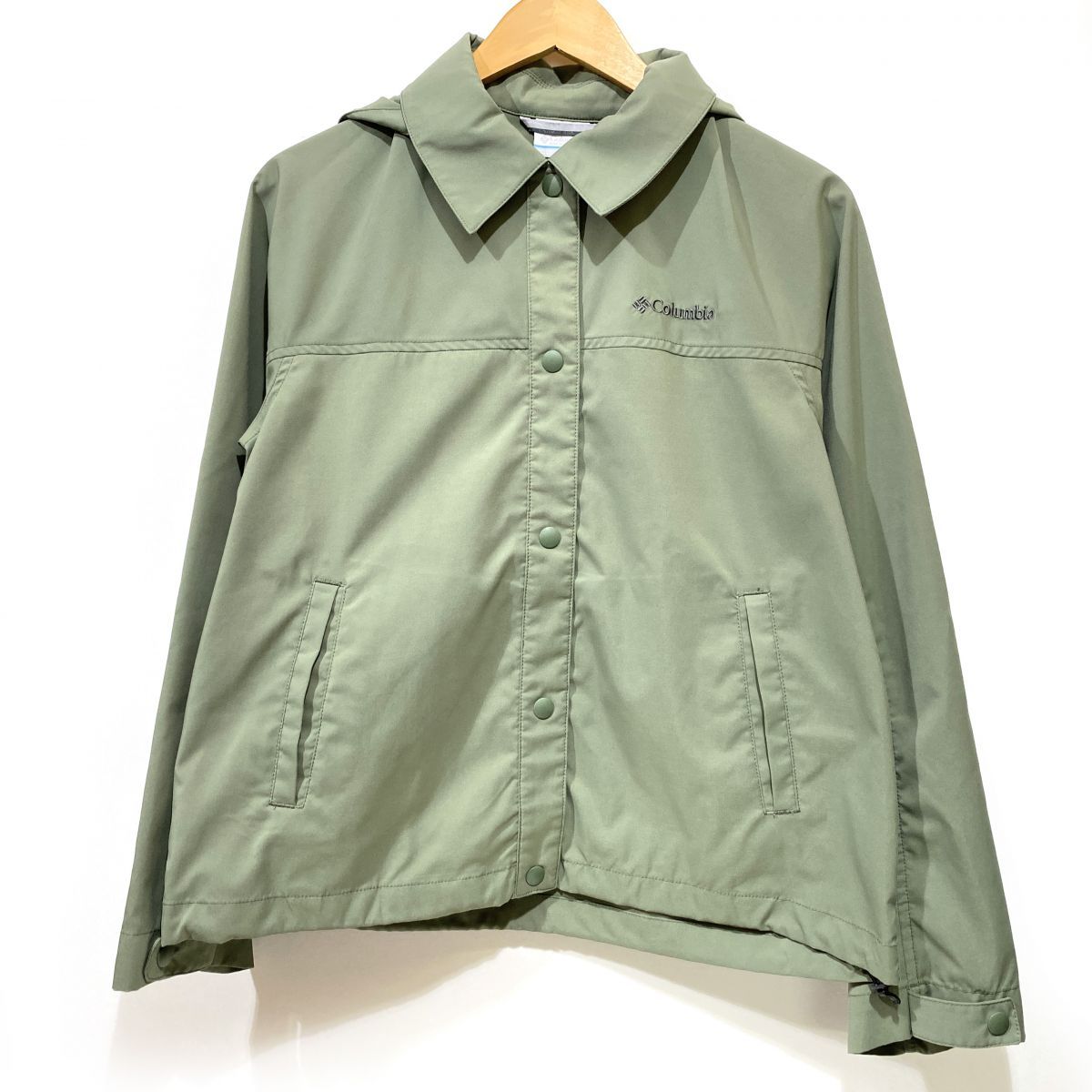 Columbia コロンビア ウィメンズ アメノヒジャケット アウター カーキ サイズM
