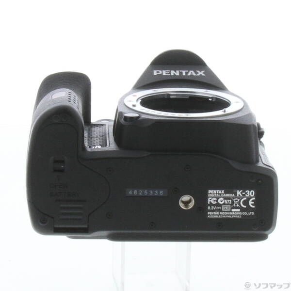 カメラ 〔品〕 K-30 ブラック ボディ (1628万画素／SDXC)【196】
