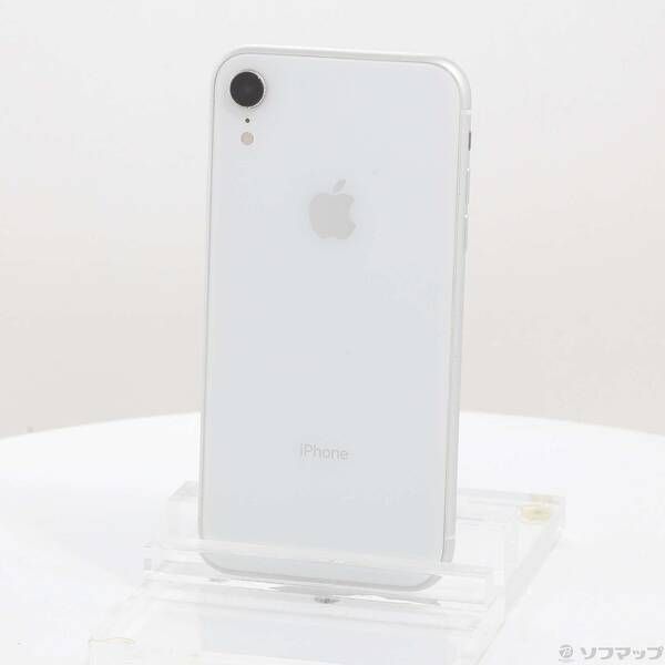 中古品〕 iPhoneXR 128GB ホワイト MT0J2J／A SIMフリー【349】 - メルカリ