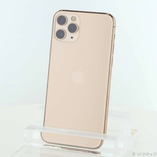 中古品〕 iPhone11 Pro 256GB ゴールド MWC92J／A SIMフリー【349