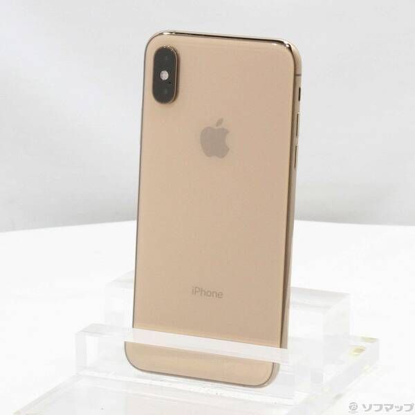 中古品〕 iPhoneXS 256GB ゴールド MTE22J／A SIMフリー【377】 - メルカリ