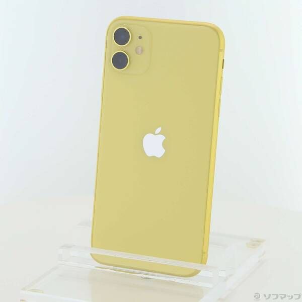 品〕 iPhone11 64GB イエロー MWLW2J／A SIMフリー【377