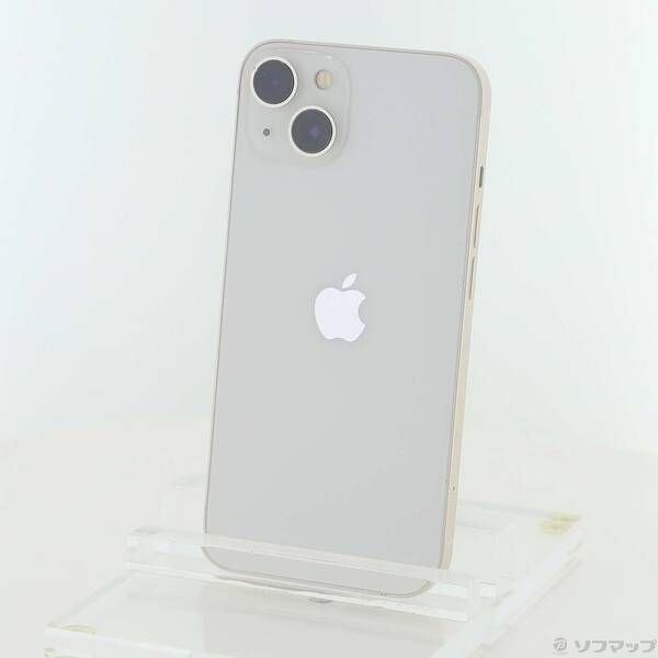 中古品〕 iPhone13 128GB スターライト MLND3J／A SIMフリー【262