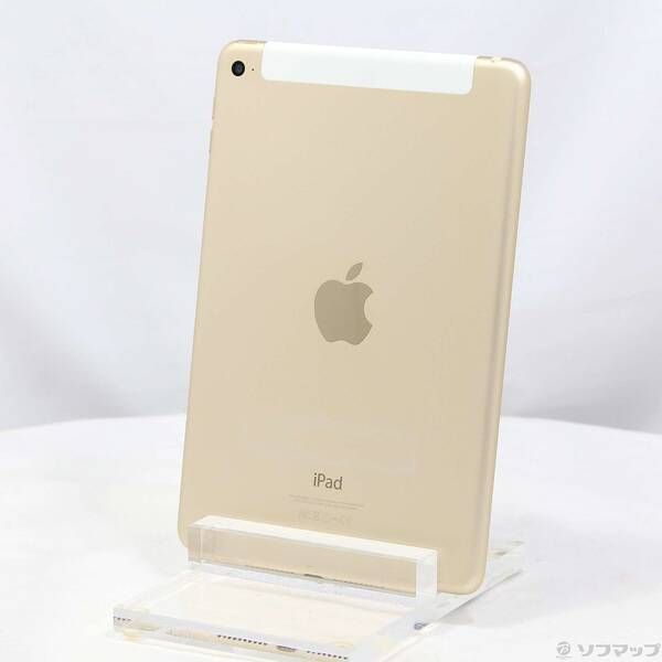 中古品〕 iPad mini 4 16GB ゴールド MK712J／A docomoロック解除SIM