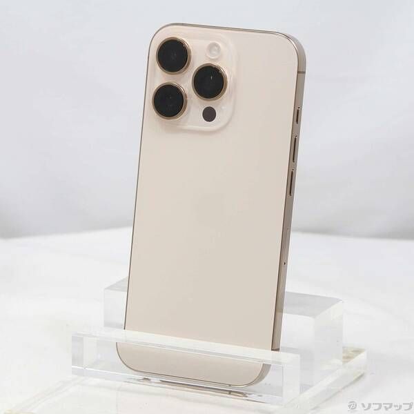 中古品〕 iPhone16 Pro 512GB デザートチタニウム MYN63J／A SIMフリー