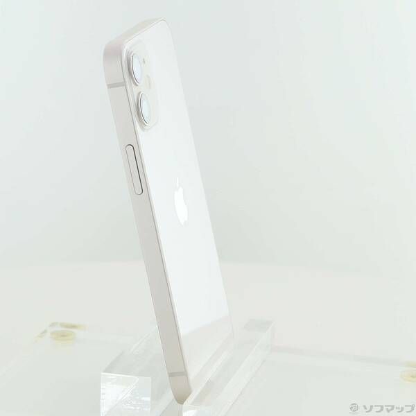 中古品〕 iPhone12 mini 64GB ホワイト MGA63J／A SIMフリー【349