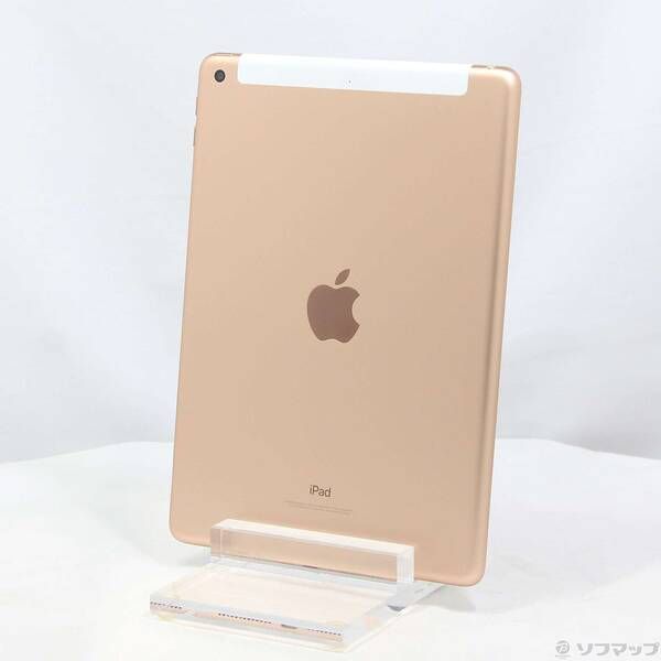 中古品〕 iPad 第6世代 32GB ゴールド MRM02J／A SoftBankロック解除
