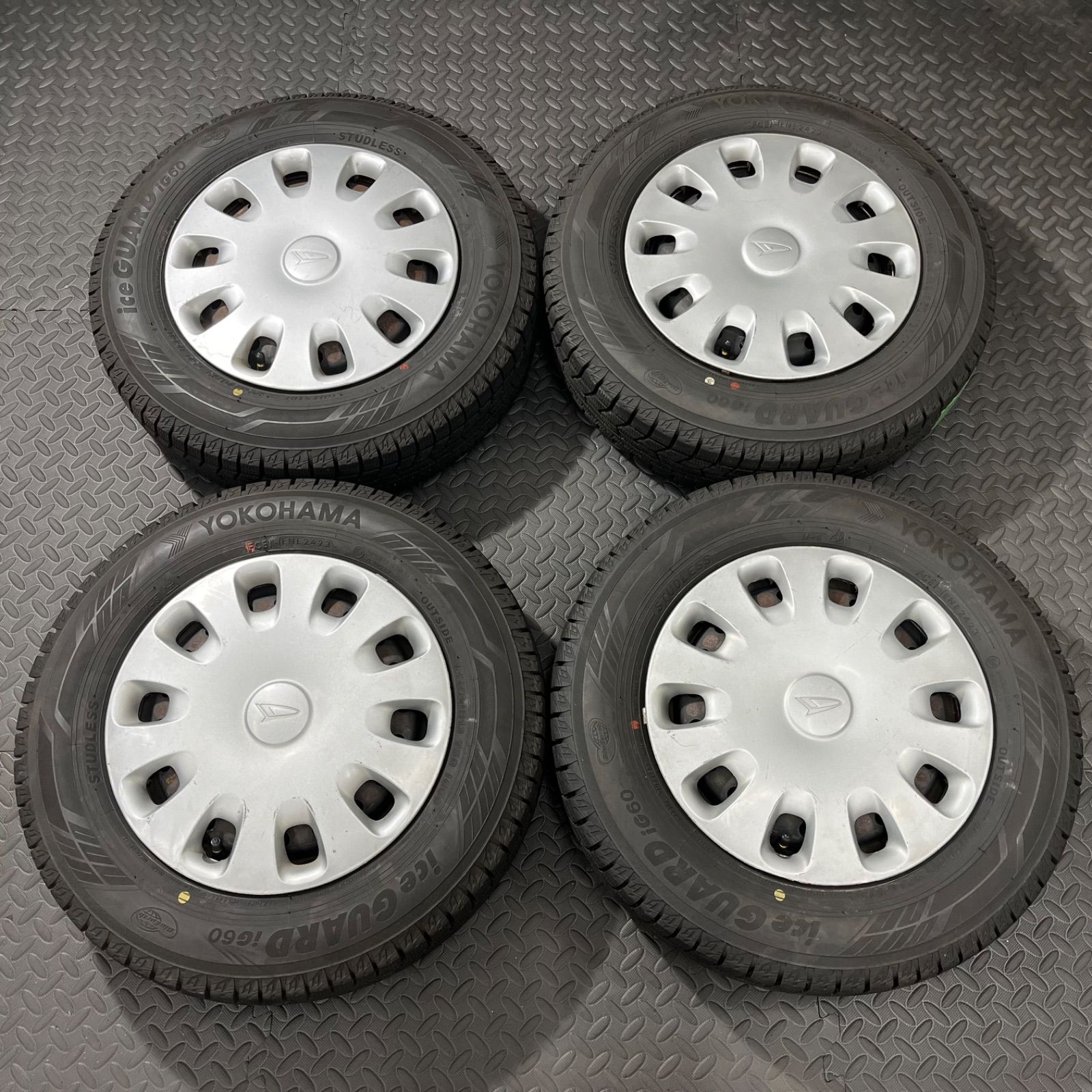 23年製 145 80 R 13 ヨコハマ アイスガードIG 60 ダイハツ ミラ ムーヴ タント スタッドレスタイヤ 1239
