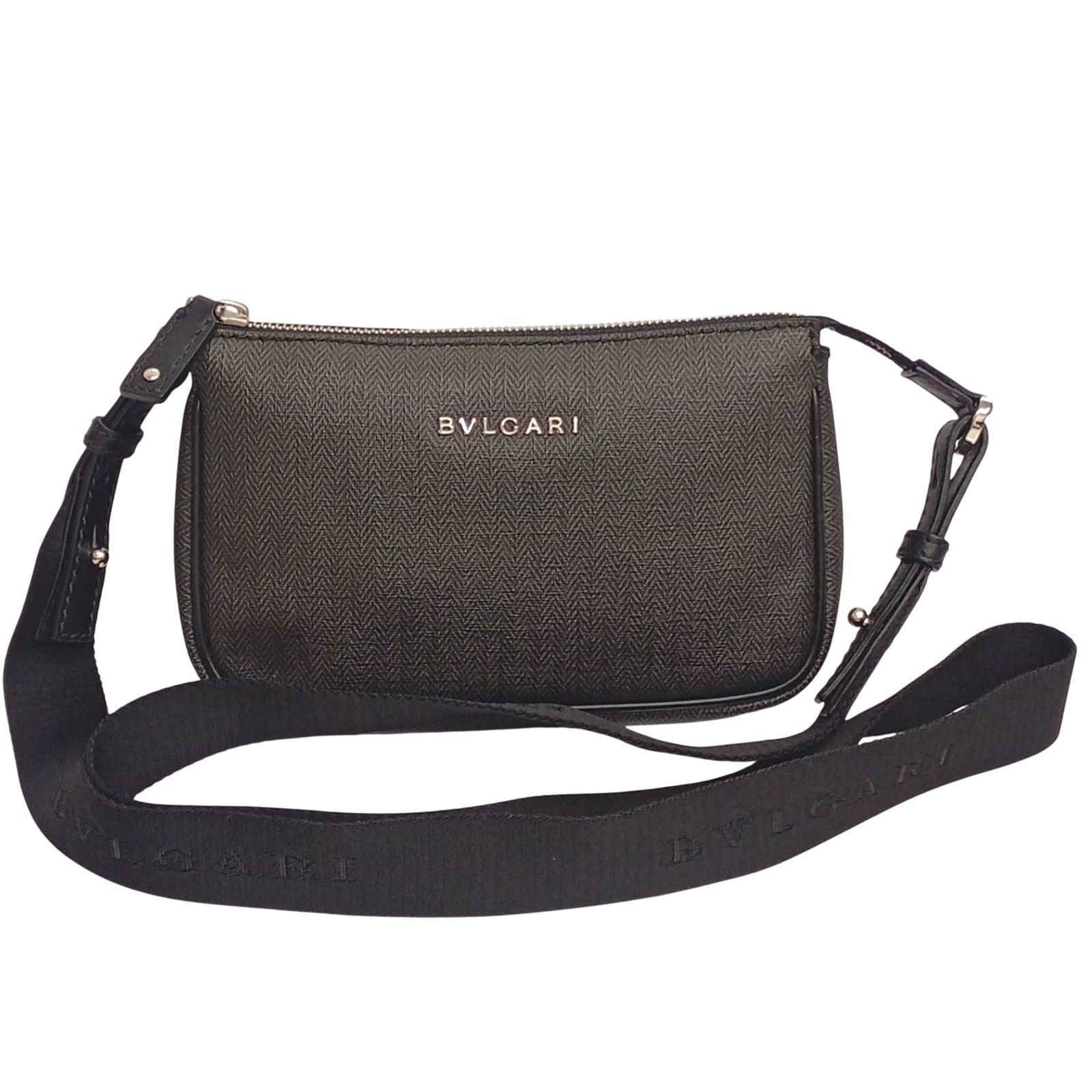 BVLGARI ブルガリ ウィークエンド PVC ミニショルダー 斜め掛け