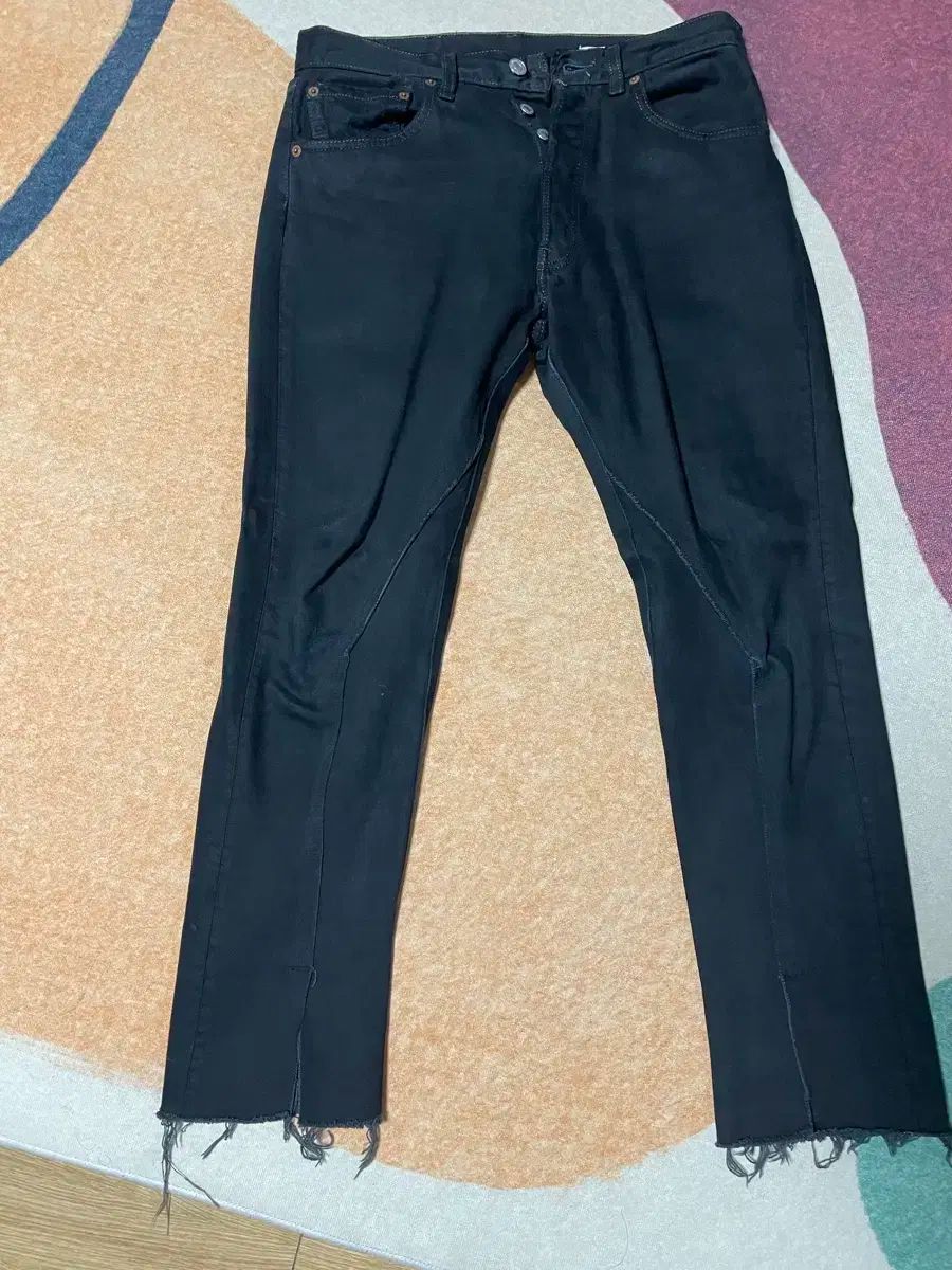 OLD PARK(オールドパーク) ブラック スリムフィット 出品