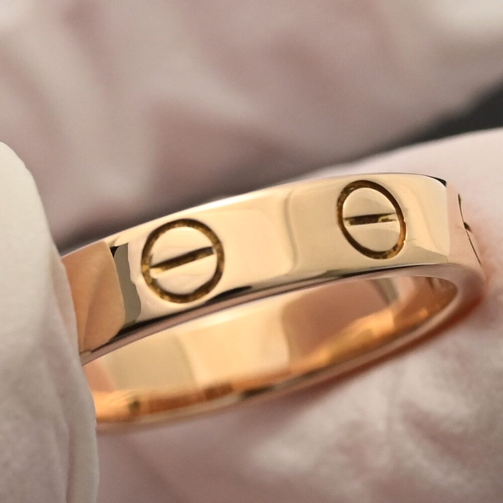 Cartier カルティエ ラブリング・指輪/K18YG/750-3.6g/8号/#48