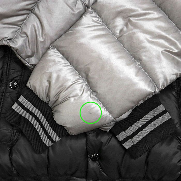 美品】MONCLER モンクレール ダウンジャケット BRADFORD ロゴ ワッペン