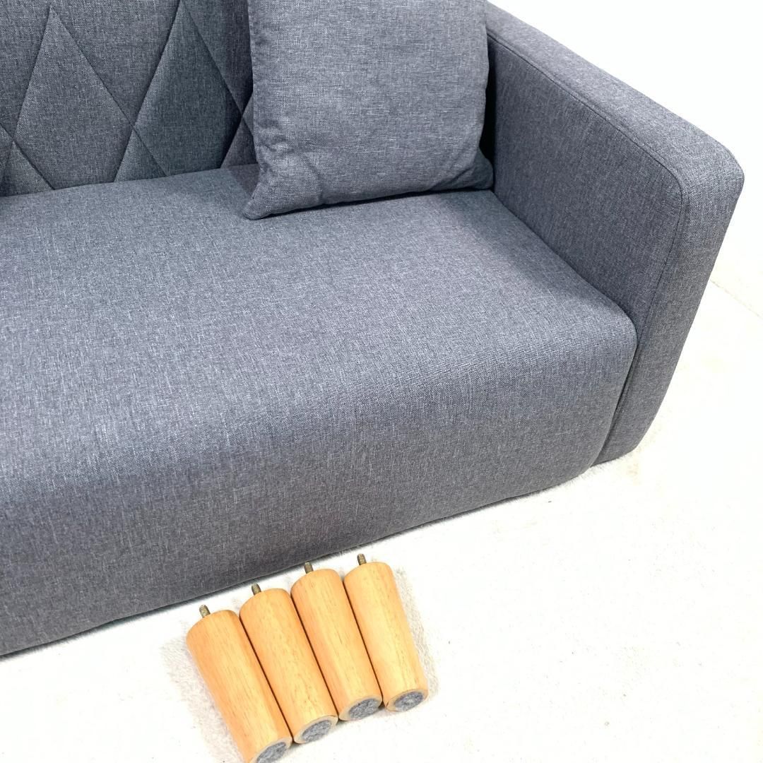 新品 ソファ ソファー２人掛け　ソファーベッド ソファベッド 1292-170 2人掛けソファ ソファベッド コンパクト ローソファ クッション付き