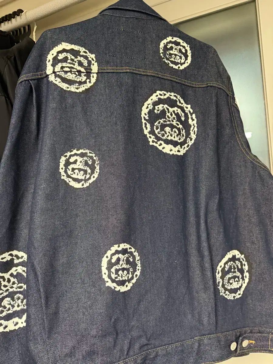 STUSSY X DENIM TEARS リーバイス デニム ジャケット XL