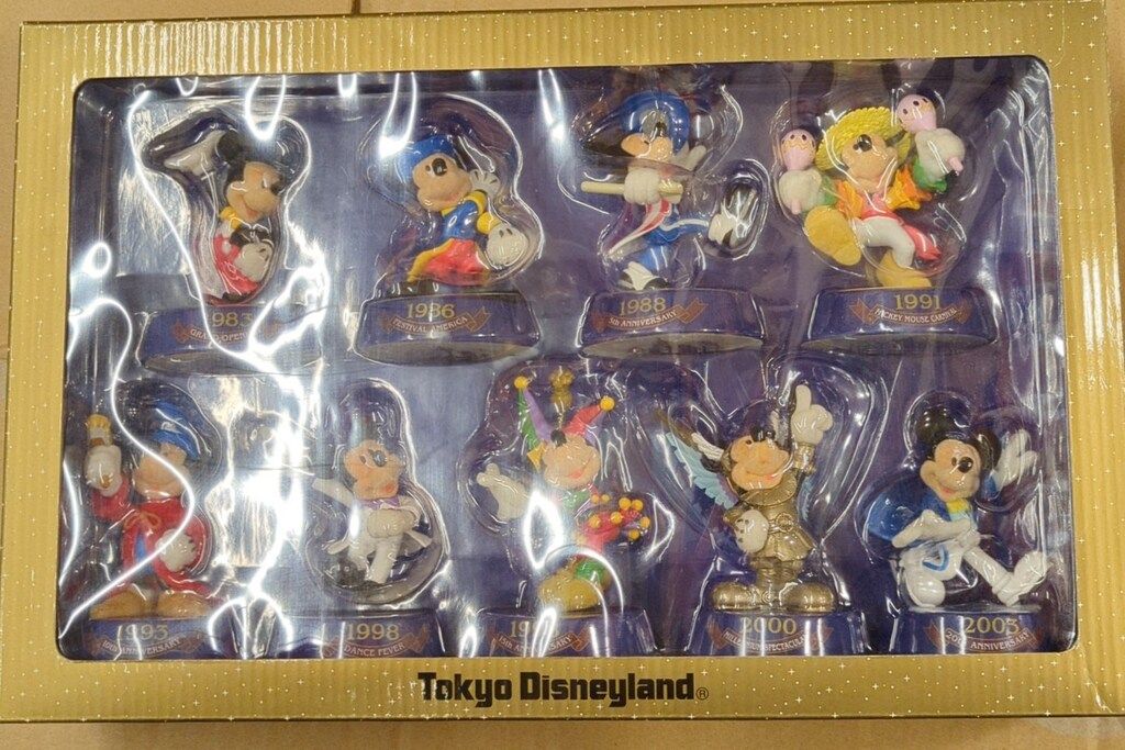 東京ディズニーランド 20周年記念ミッキーフィギュアセット