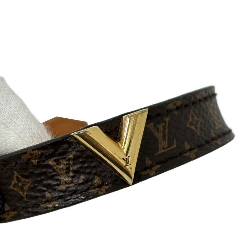 LOUIS VUITTON ルイヴィトン ブラスレ エセンシャルV M6042F ブラウン