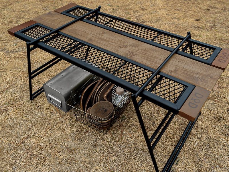 収納バッグ付 DOD テキーラテーブル ローレッグM テキーラロールバッグ付 キャンプ テーブル キャンプテーブル