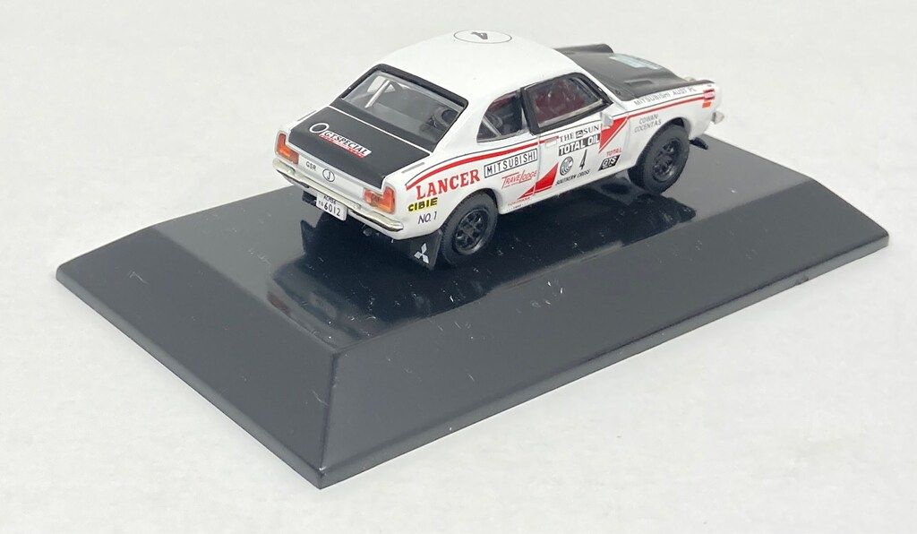 CM's 1/64ラリーカーコレクション LANCER 1600GSR #4 1975 Southem
