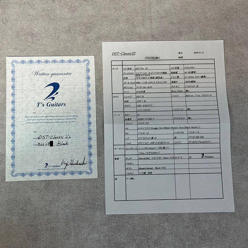 ギター DST