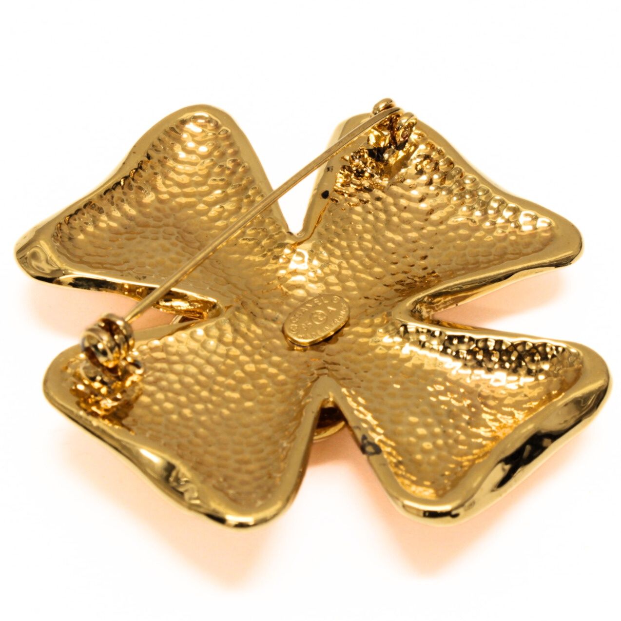 シャネル CHANEL クローバー ココマーク ブローチ ゴールド 95 A 72479