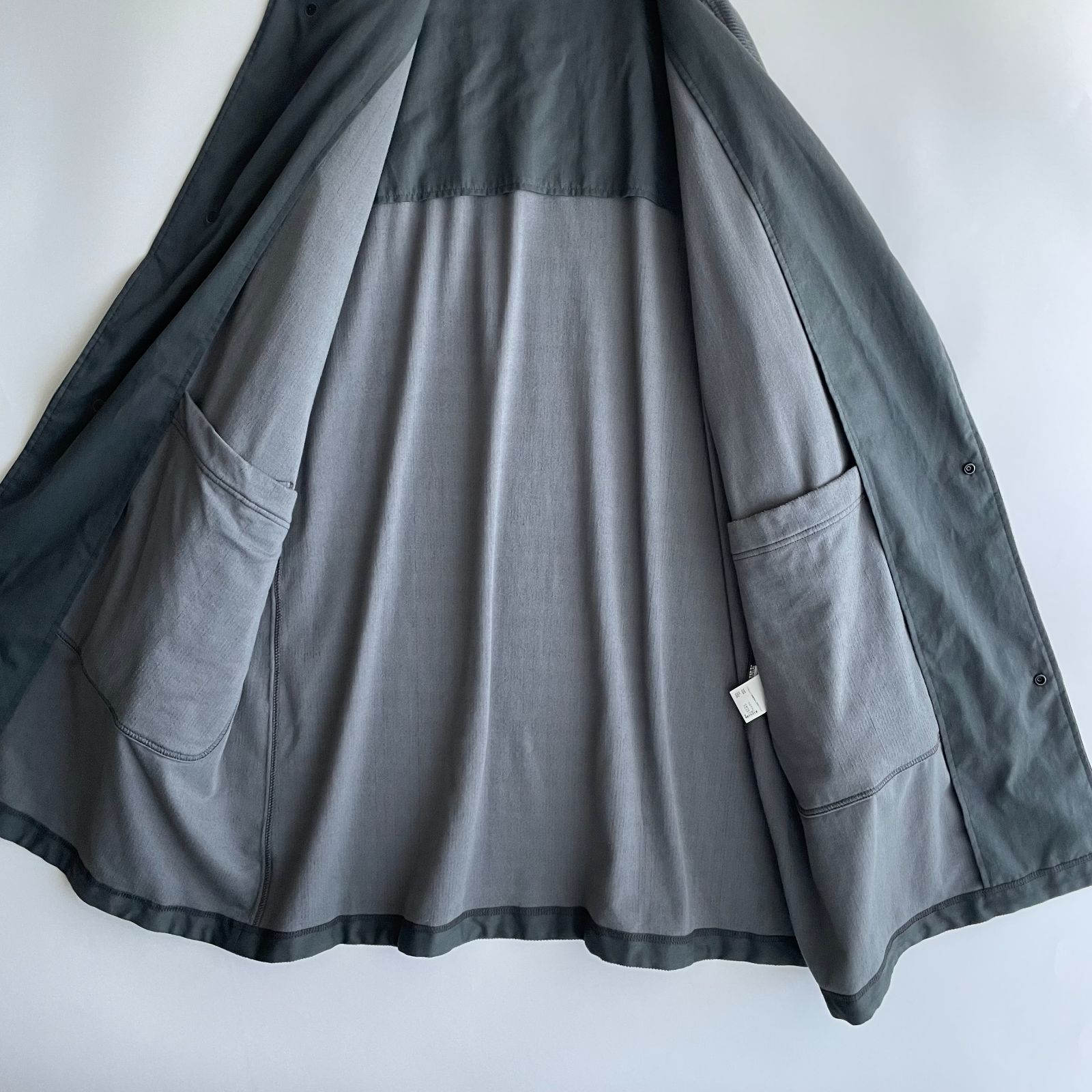 N.HOOLYWOOD size/36 (v) ノーカラーオーバーシャツコート