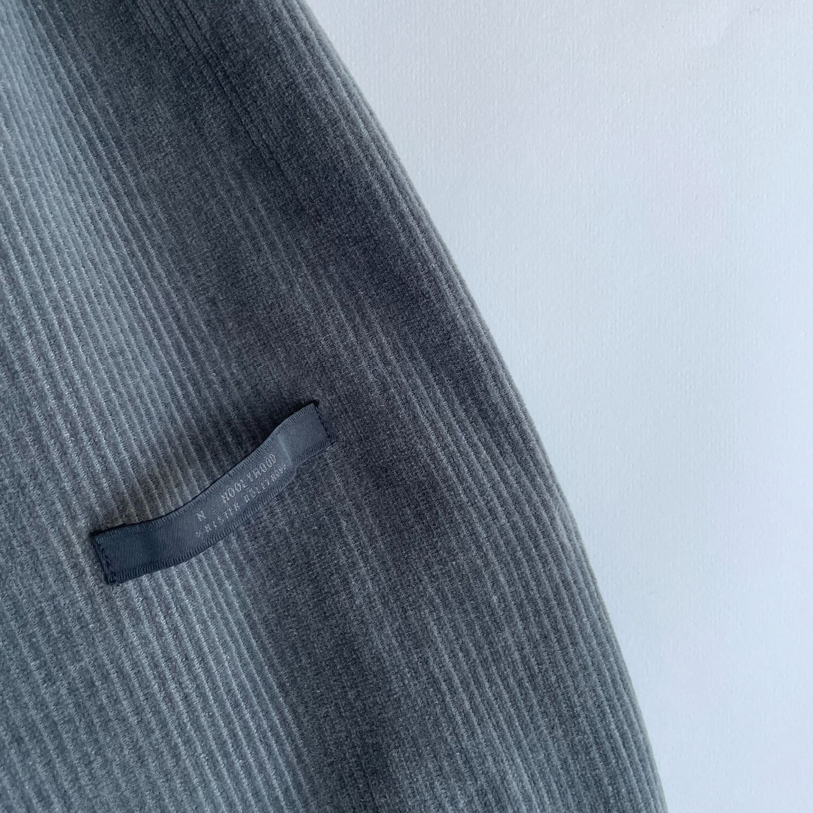 N.HOOLYWOOD size/36 (v) ノーカラーオーバーシャツコート