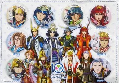 バッジ ピンズ キャラクター 幻想戦国伝 学園演劇カンバッジセット セット ときめきメモリアル Girl’s Side ～デートに行こう～グッズ