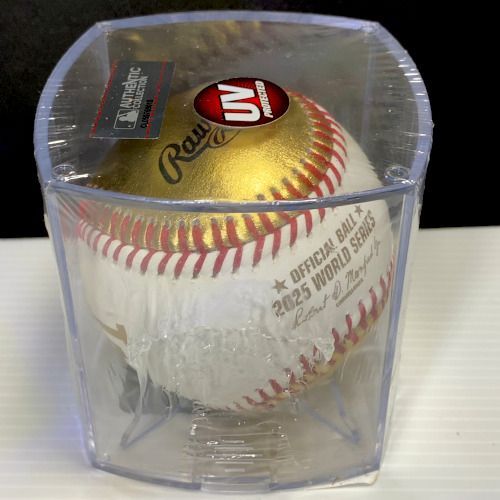 新品・未開封】2025年 MLB ワールドシリーズ ゴールド ローリングス