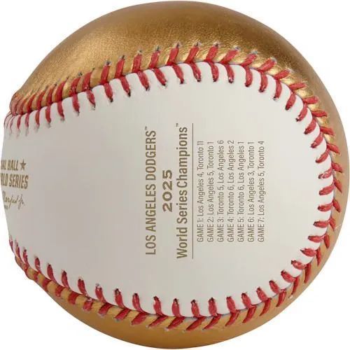 新品・未開封】2025年 MLB ワールドシリーズ ゴールド ローリングス