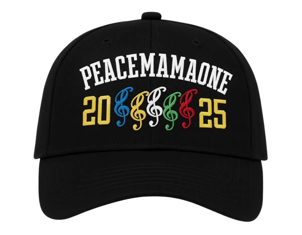 PEACEMINUSONE x MAMA ベースボールキャップ コットン