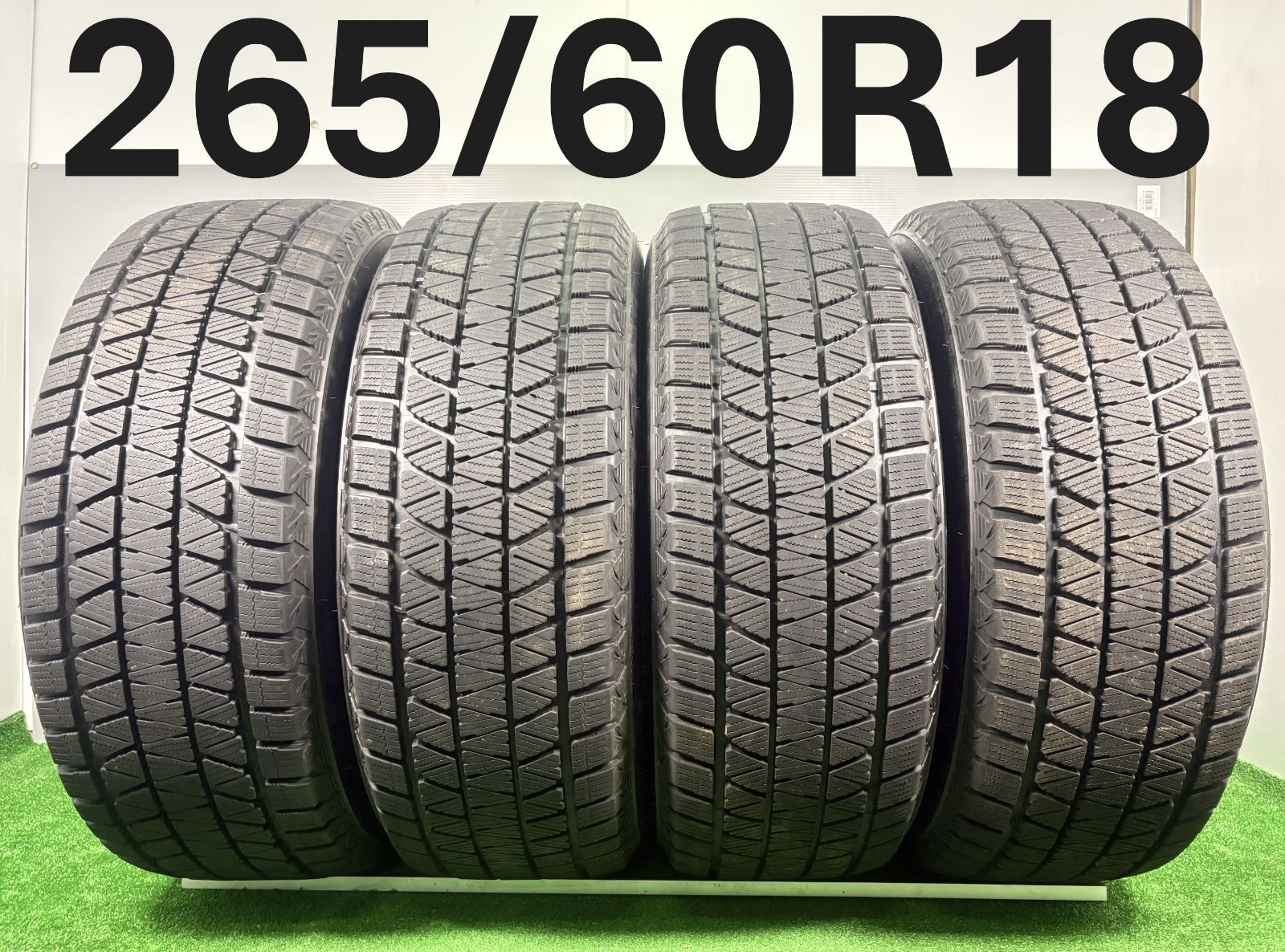 送料無料☆265/60R18 ブリヂストン DM-V3 2020年製 4本 冬 タイヤ